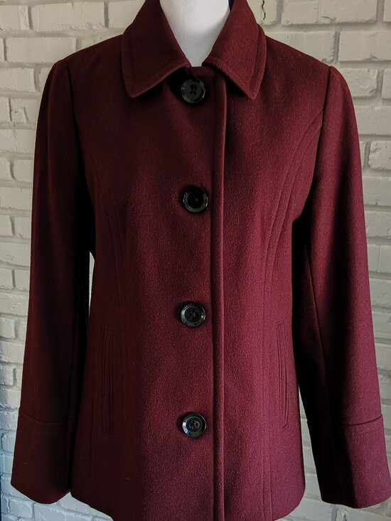 Nautica | Jackets & Coats | Nautica Womens Deep Burgundy